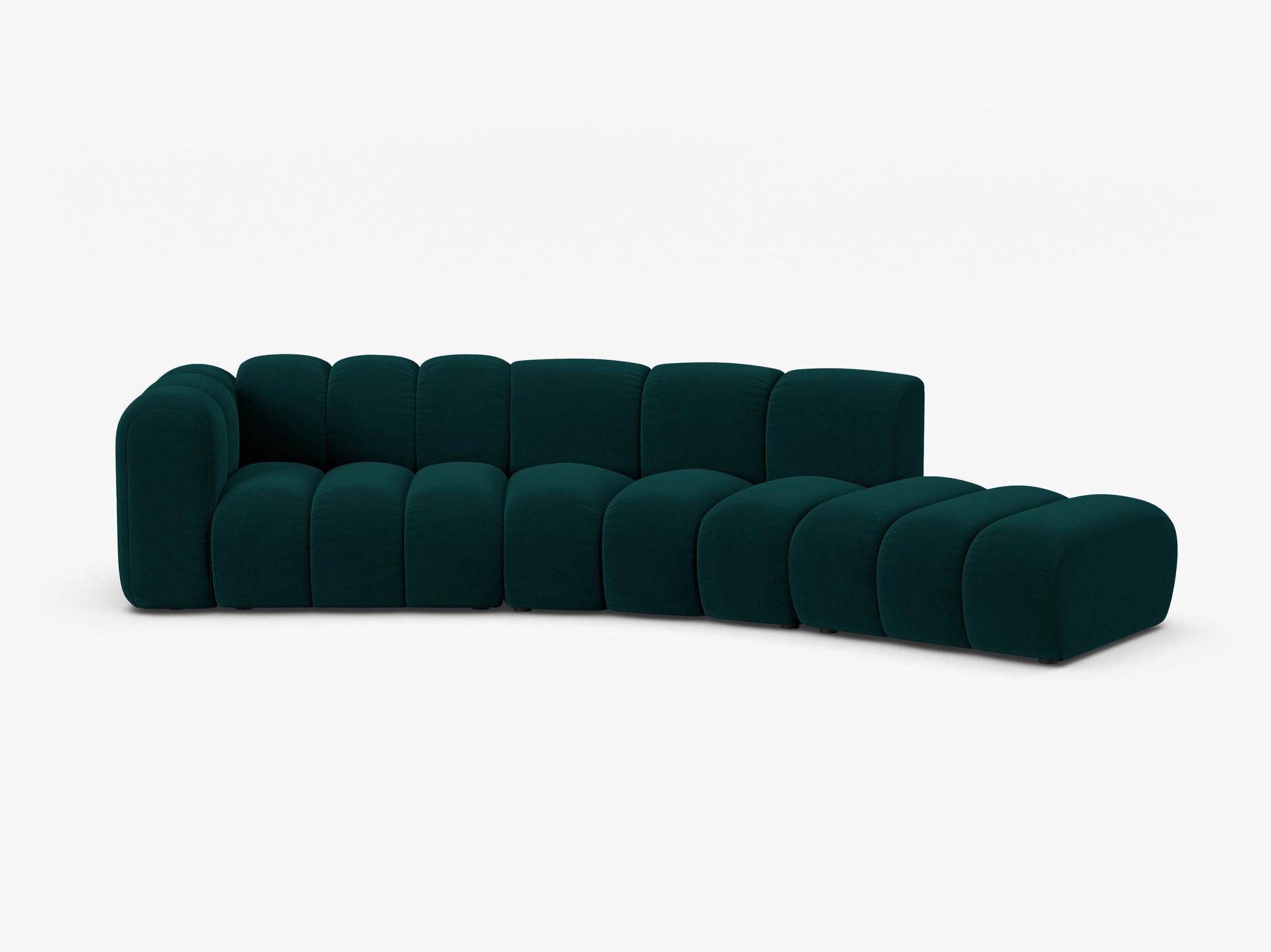 Lupine otvorena zaobljena sofa 5 mjesta