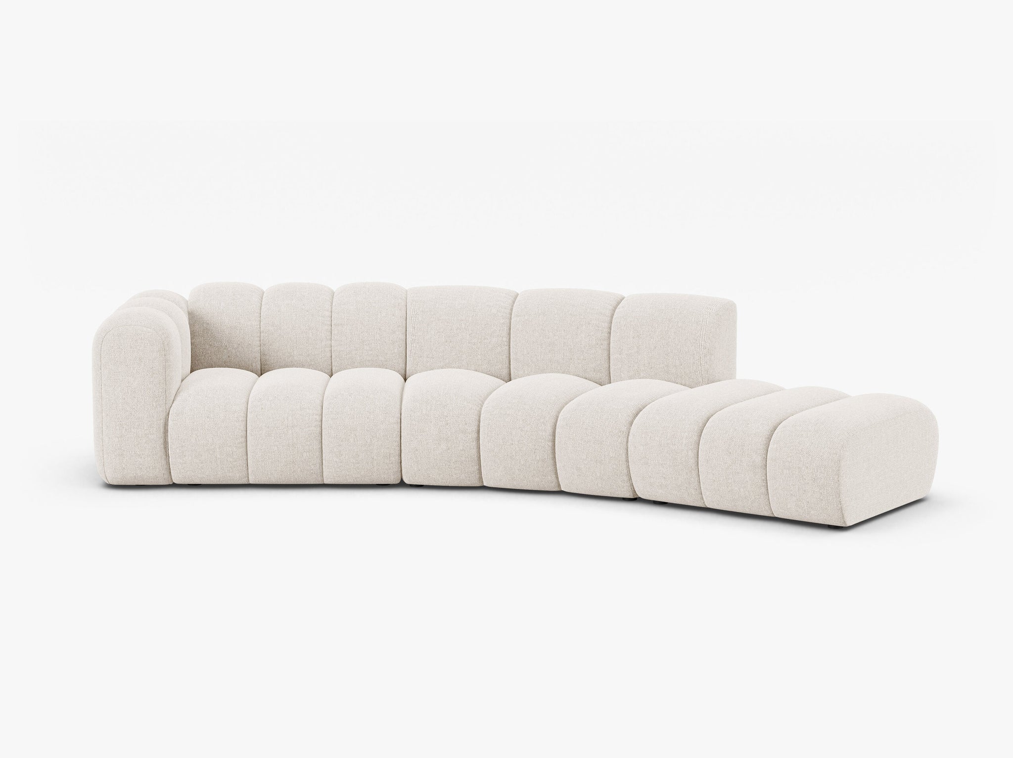 Lupine otvorena zaobljena sofa 5 mjesta