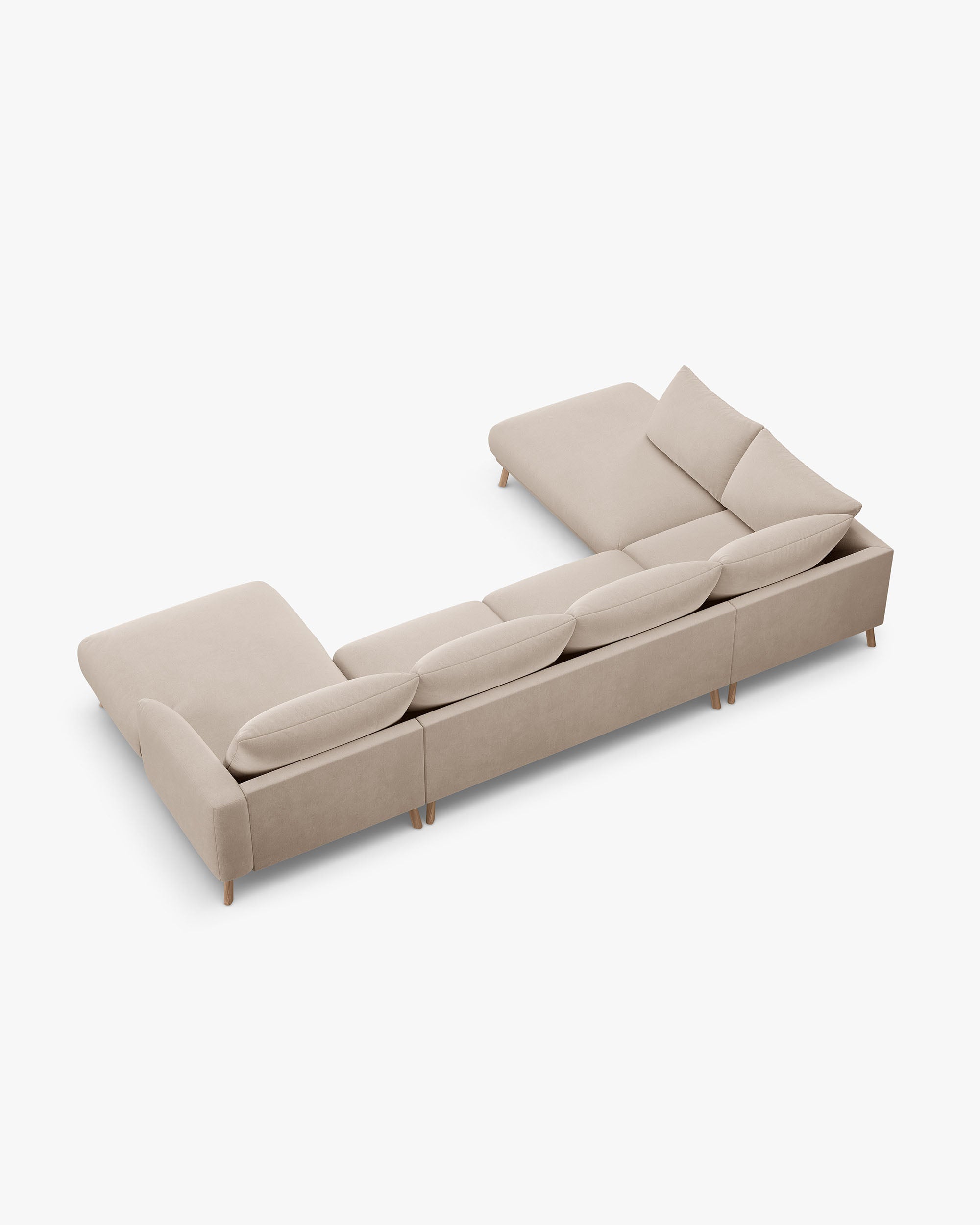 Naomi panoramska kutna sofa 6 mjesta