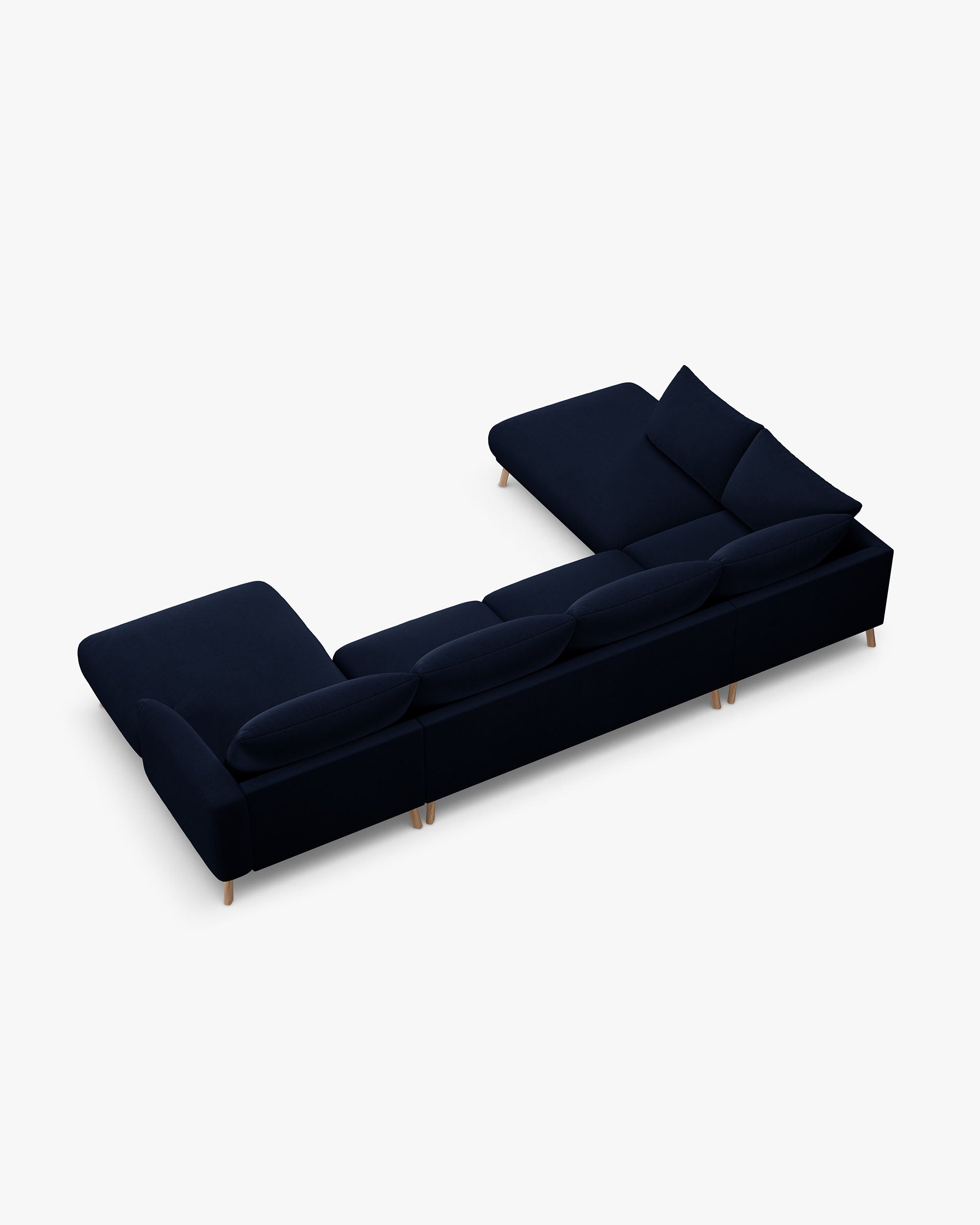 Naomi panoramska kutna sofa 6 mjesta