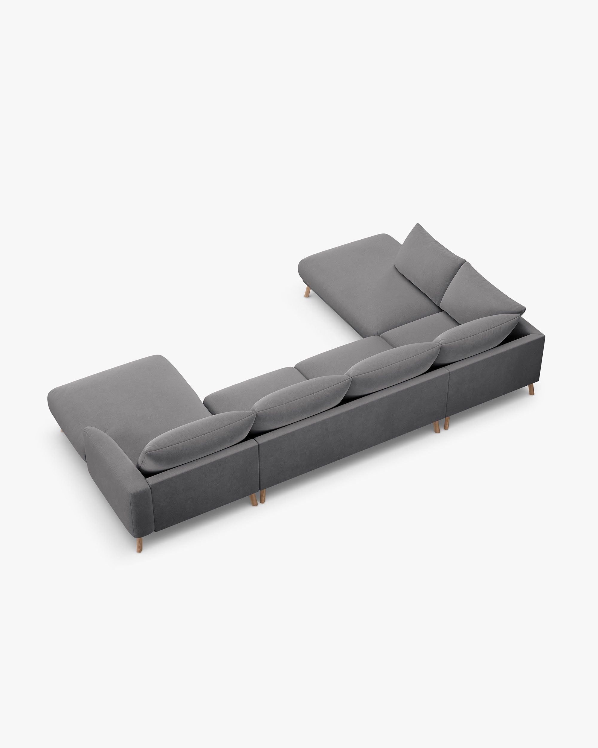 Naomi panoramska kutna sofa 6 mjesta