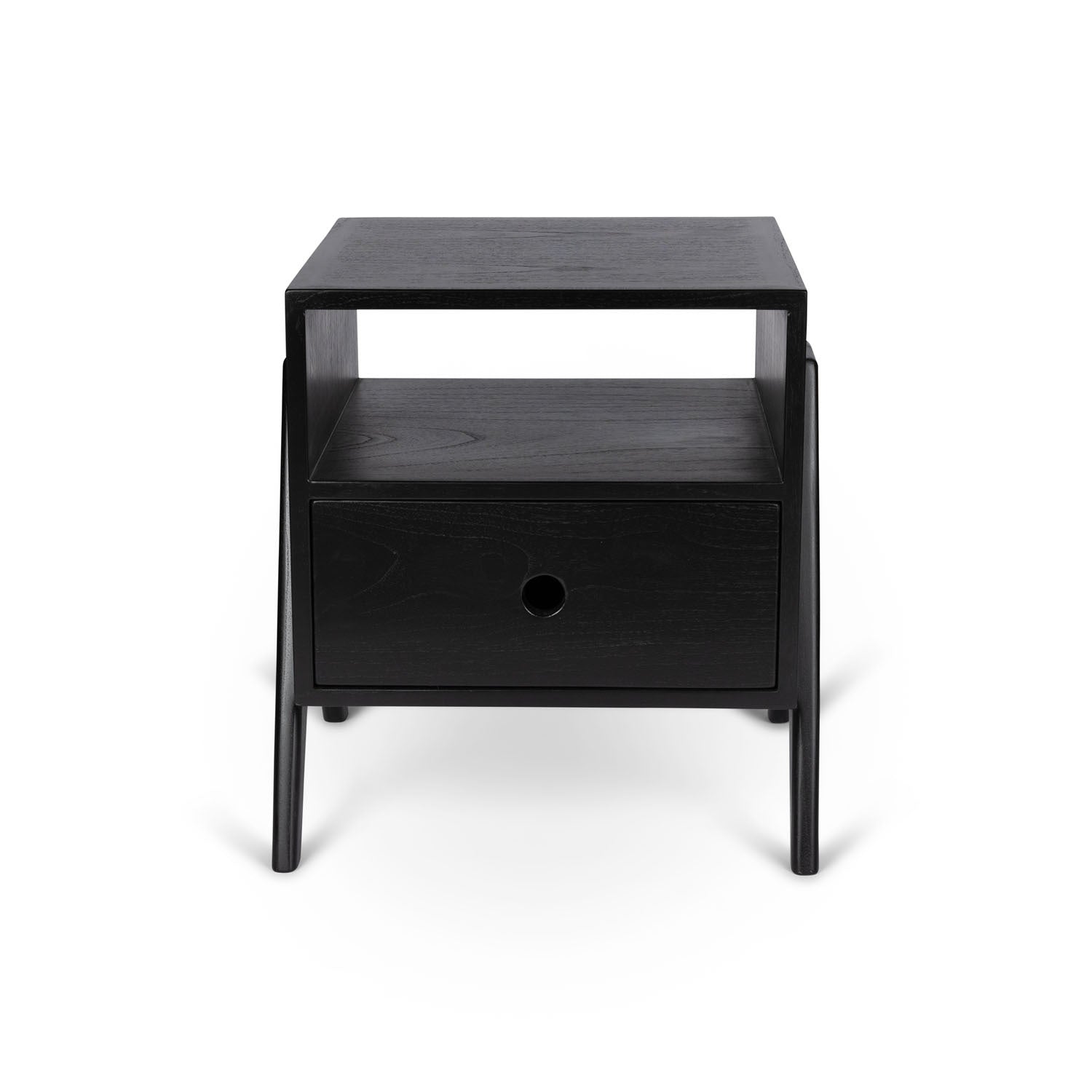Noćni ormarić v3 - ugljen crna