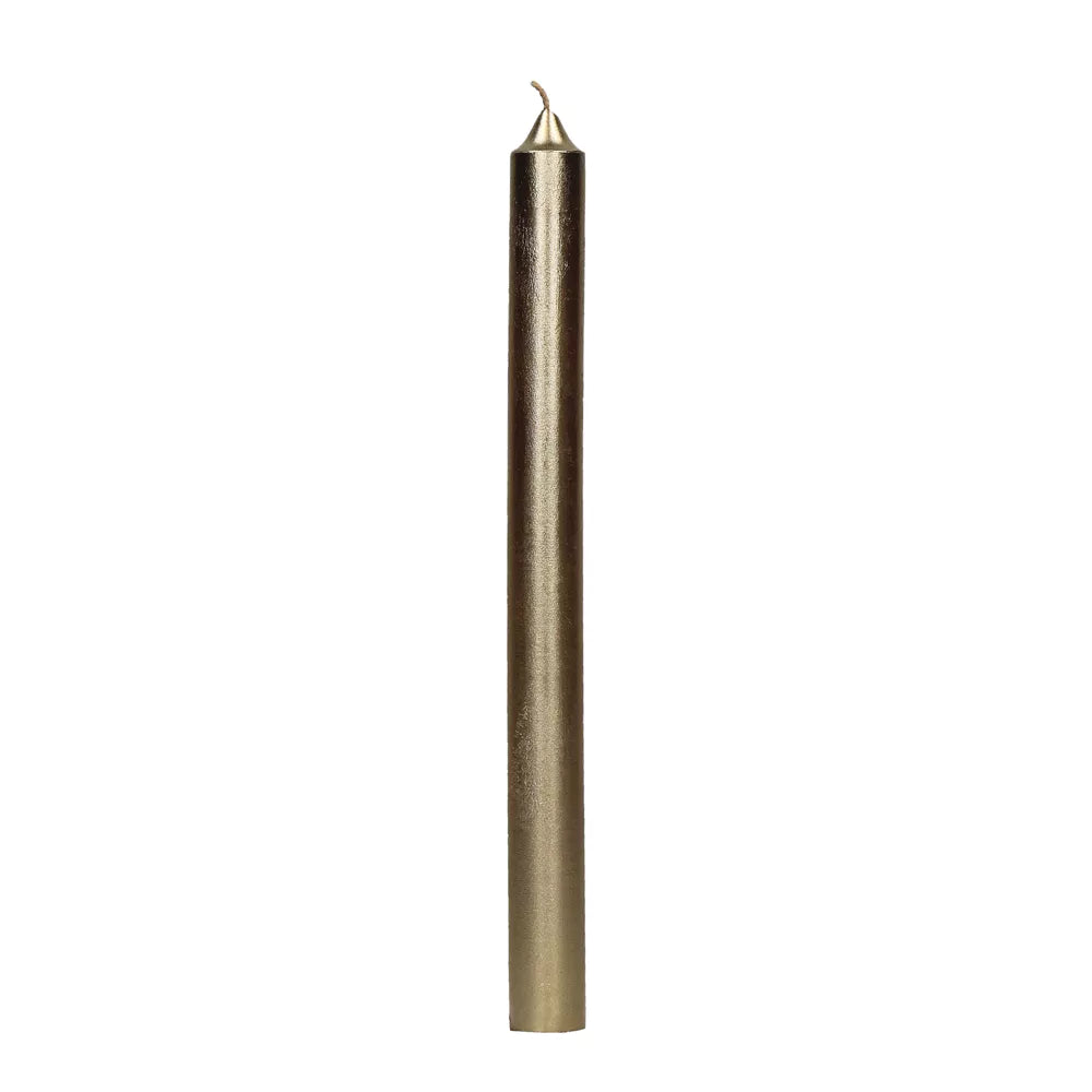 CANDLE svijeća champagne H: 25cm