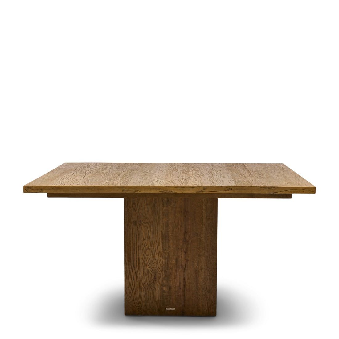 Vermont blagovaonski stol 140x140, smeđe reciklirano hrastovo drvo, Riviera Maison