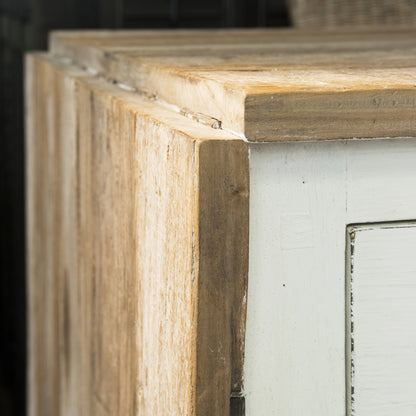 Wooster Street barski stol 50/180x80, smeđe-bijelo reciklirano drvo, Riviera Maison, slika 7