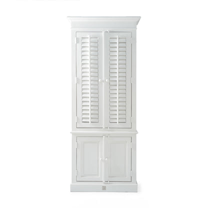 New Orleans garderobni ormar 230 cm, bijela, drvo akacije i manga, Riviera Maison