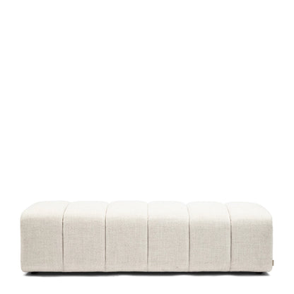 Modularna Sofa Dazzle taburel 160x65, bijela