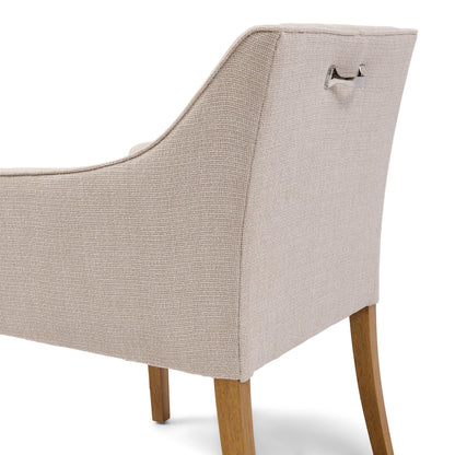 Savile Row blagovaonska stolica, Glossy Flax
