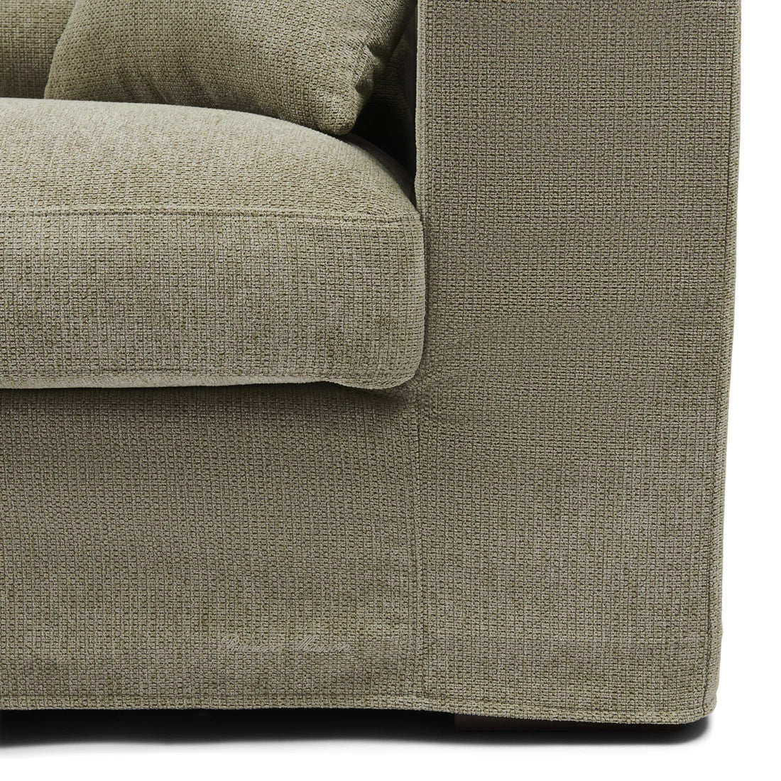 Miles Sofa trosjed Fern zelena, Chenille Jacquard Vogue