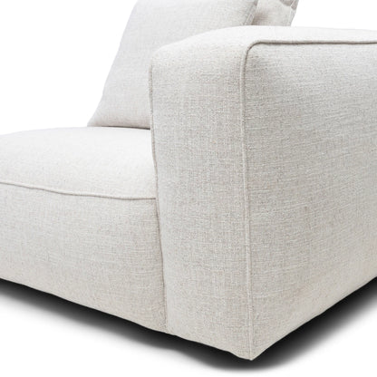 Hamilton modularna sofa kutni desno, bijela