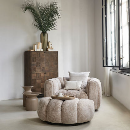 Vicenza tabure Taupe