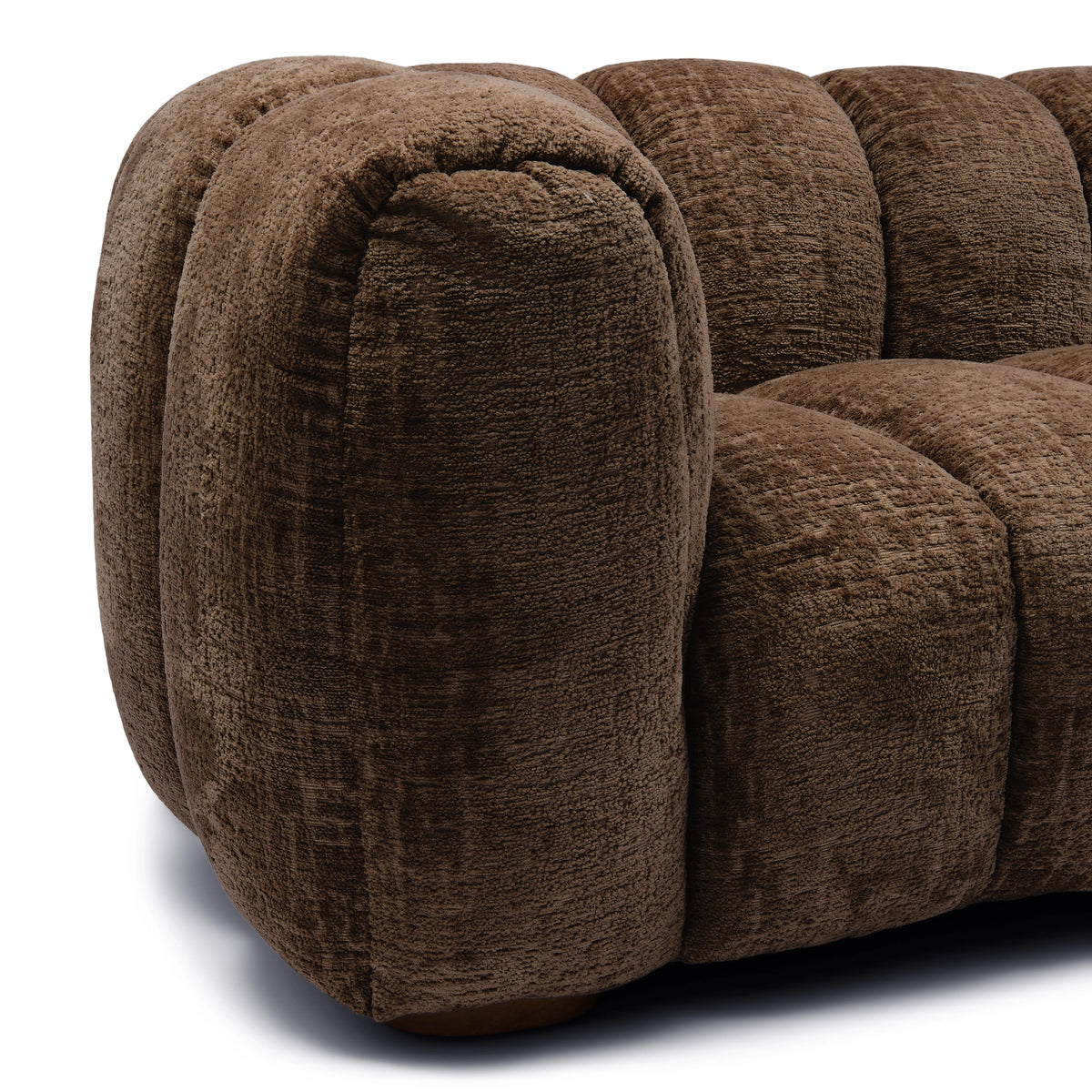 Vicenza lounge sofa XL, Hazelnut, smeđa tkanina, Riviera Maison, slika 2
