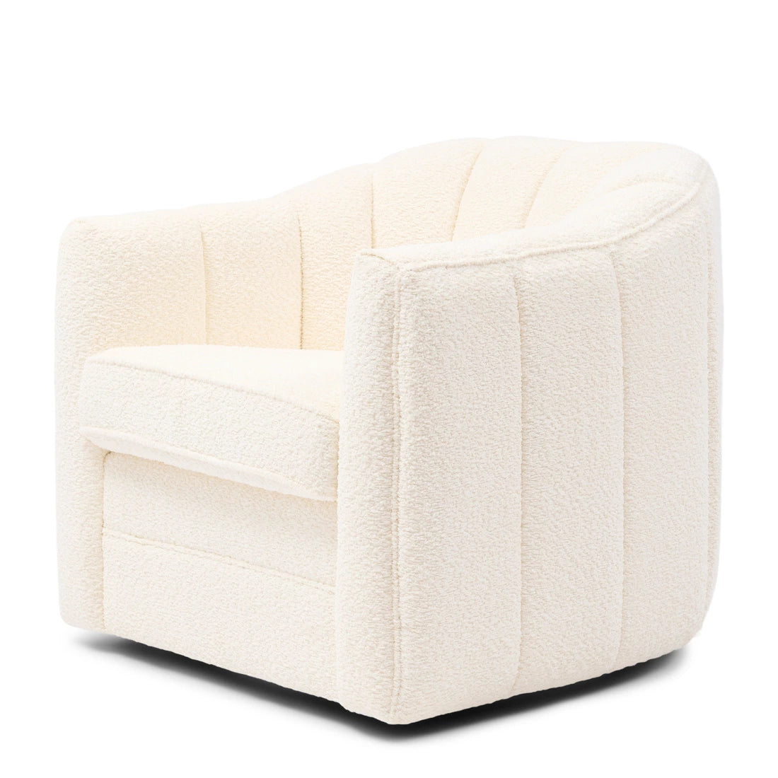Fotelja St. Lewis Swivel, Ivory White