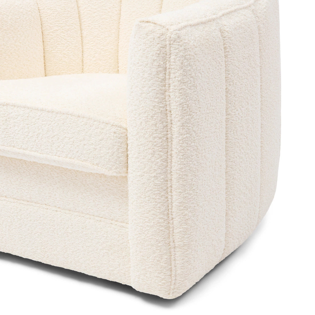 Fotelja St. Lewis Swivel, Ivory White