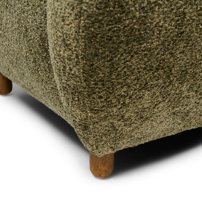 Courchevel Wing Chair Fotelja, vintage velvet