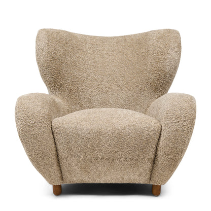 Courchevel Wing Chair Fotelja, vintage velvet