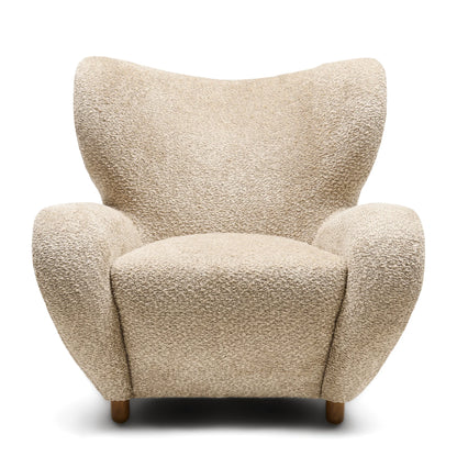 Courchevel Wing Chair Fotelja, vintage velvet