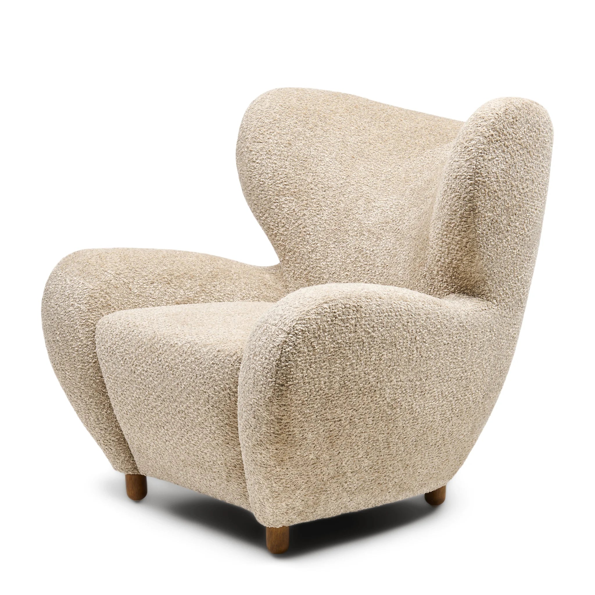 Courchevel Wing Chair Fotelja, vintage velvet