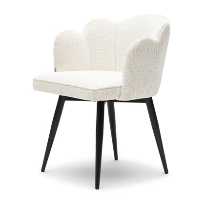 Okretna blagovaonska stolica Dauphine, Simply White