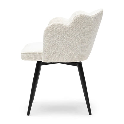 Okretna blagovaonska stolica Dauphine, Simply White