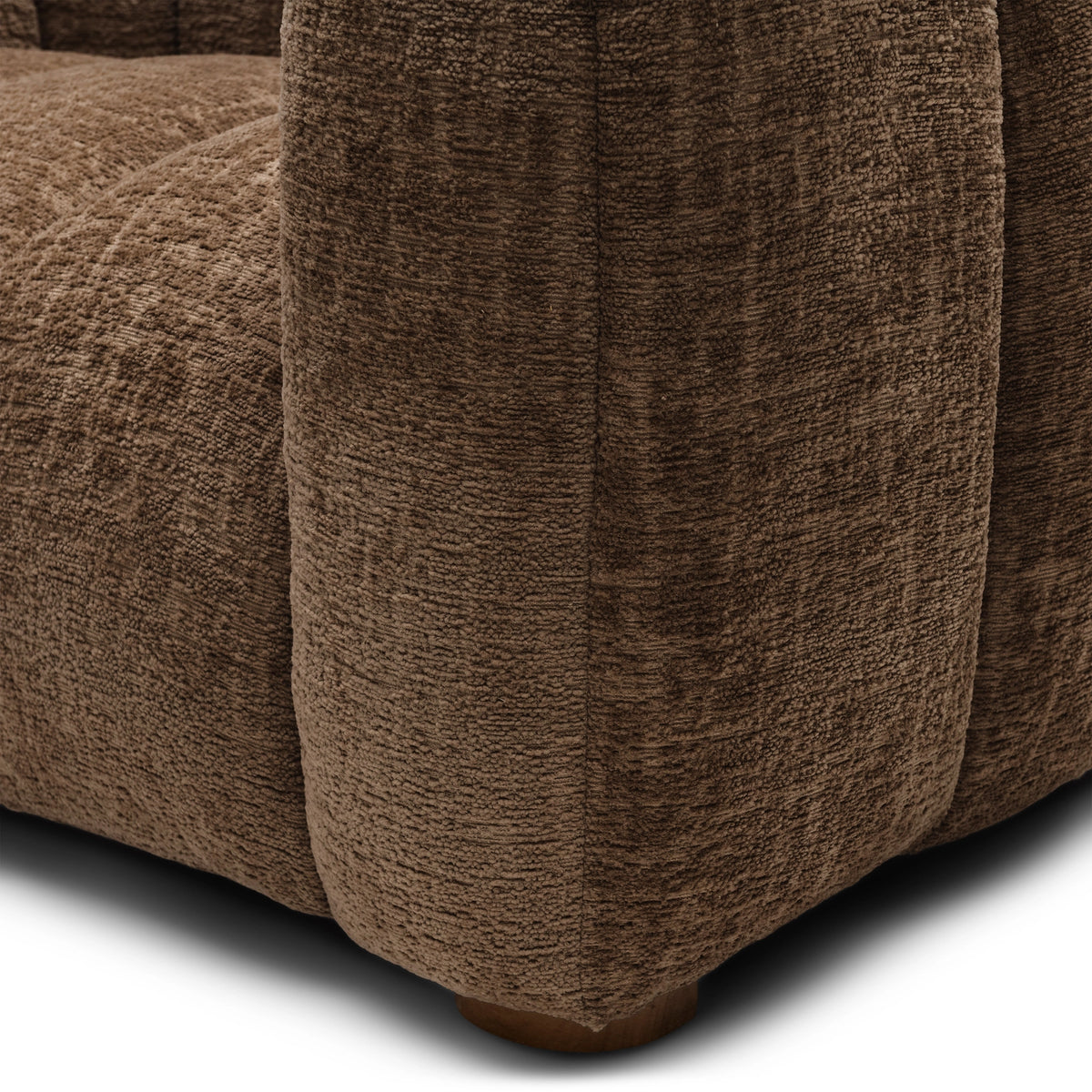 Vicenza dvosjed (love seat), Hazelnut, smeđa tkanina, Riviera Maison, slika 4