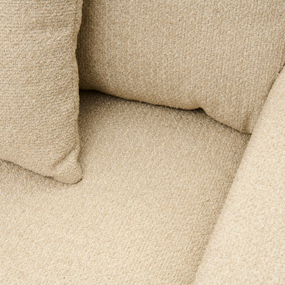 Giovanni dvosjed (love seat), Natural Grey, siva tkanina, Riviera Maison, slika 5