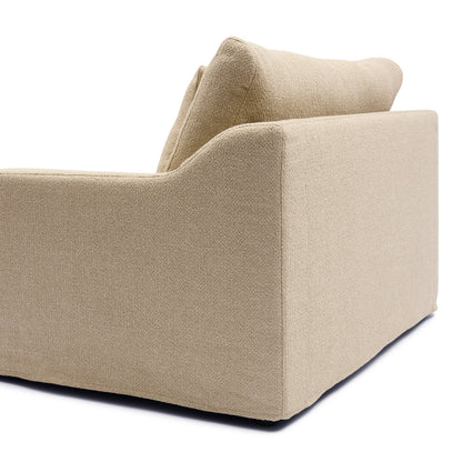 Giovanni dvosjed (love seat), Natural Grey, siva tkanina, Riviera Maison, slika 6