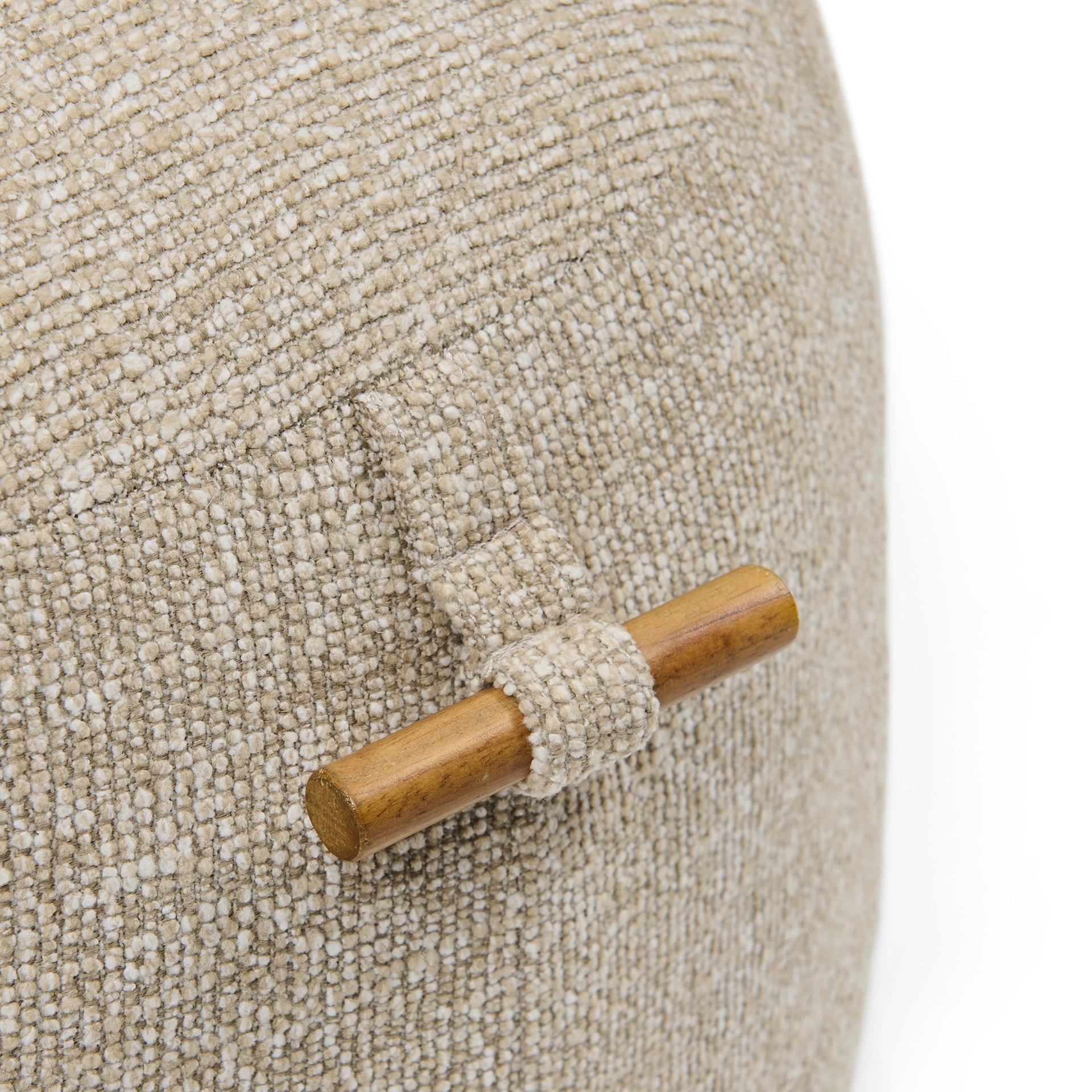 Aspen Tabure, Mountain Weave, Dune Sand
