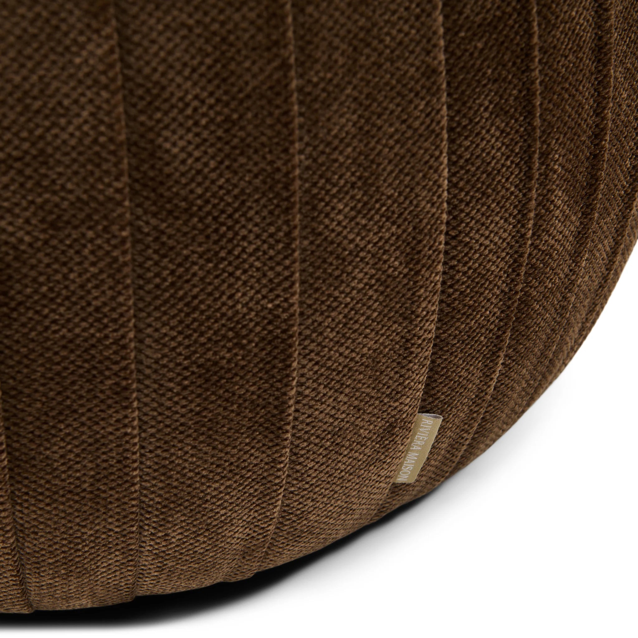 Paris Footstool, vintage jaquard