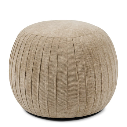 Paris Footstool, vintage jaquard