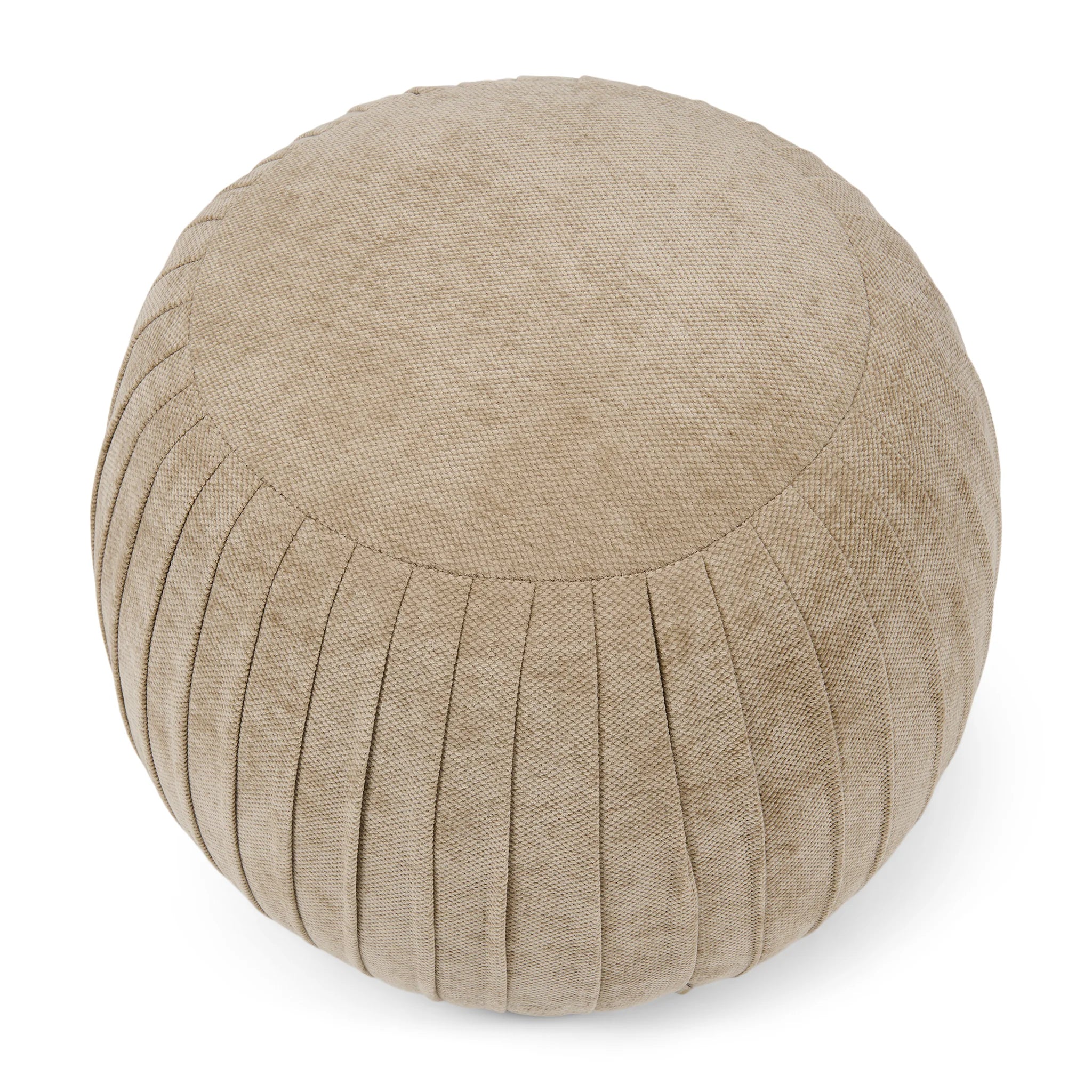 Paris Footstool, vintage jaquard