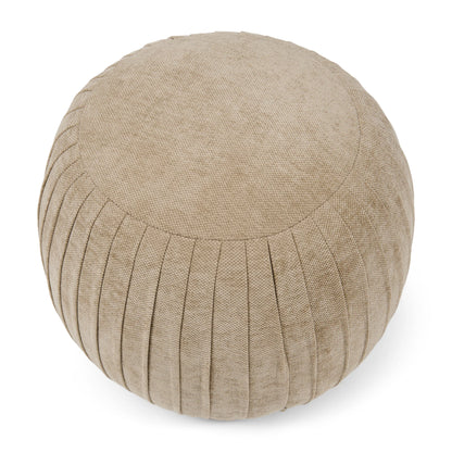 Paris Footstool, vintage jaquard