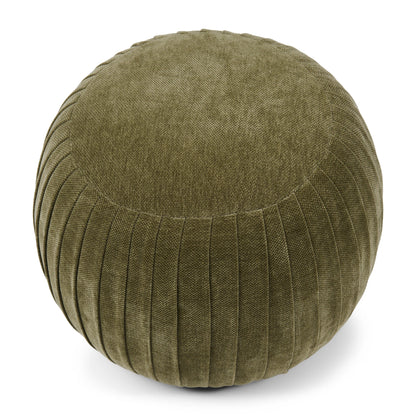 Paris Footstool, vintage jaquard