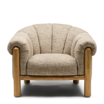 Rafal Lounge Fotelja, two-tone weave