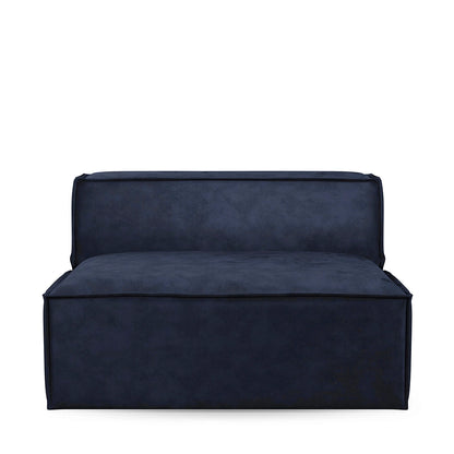 Modularna Sofa The Jagger centralni dio 125cm, baršun plava