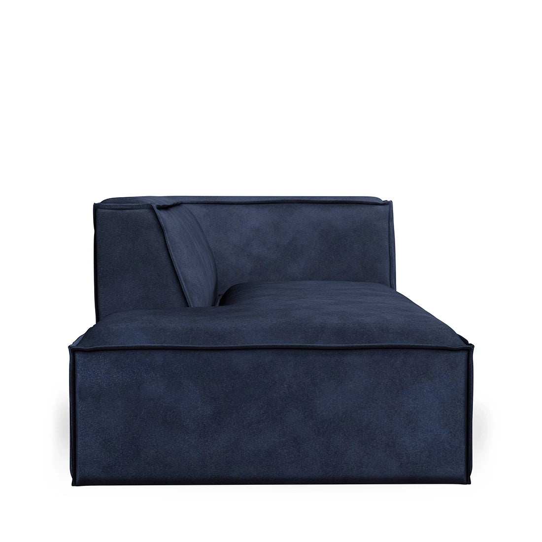 Modularna Sofa The Jagger damski ležaj lijevo (tip 2), baršun, plava