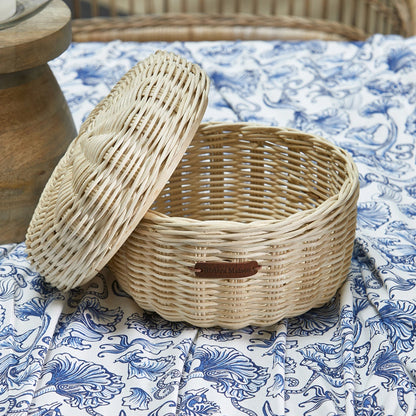 Rustic Rattan Benoa kutija za spremanje