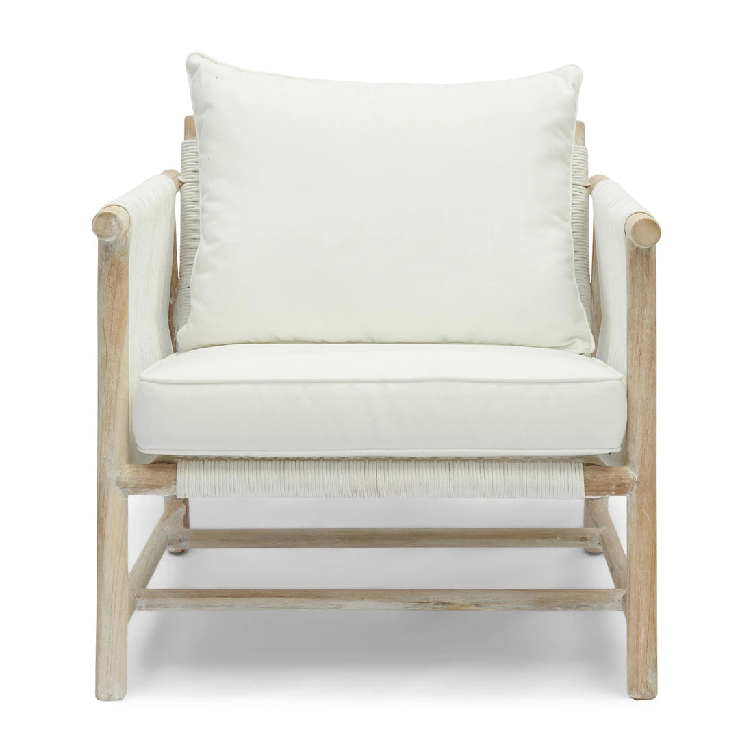 Lounge fotelja za vanjski prostor Saint Tropez, white