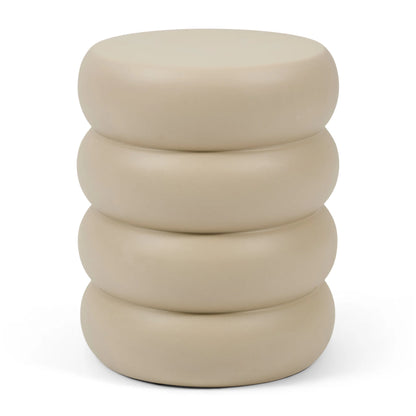 Rose Tower Pomoćni Stol, warm beige