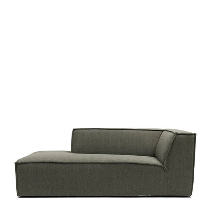 Modularna Sofa The Jagger damski ležaj lijevo (tip 2), zeleno siva