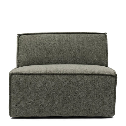 Modularna Sofa The Jagger centralni dio 95cm, zeleno siva