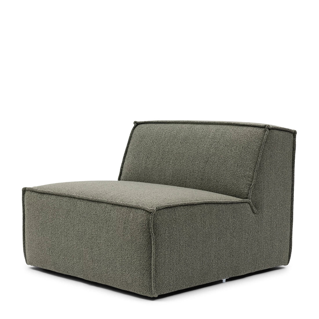 Modularna Sofa The Jagger centralni dio 95cm, zeleno siva