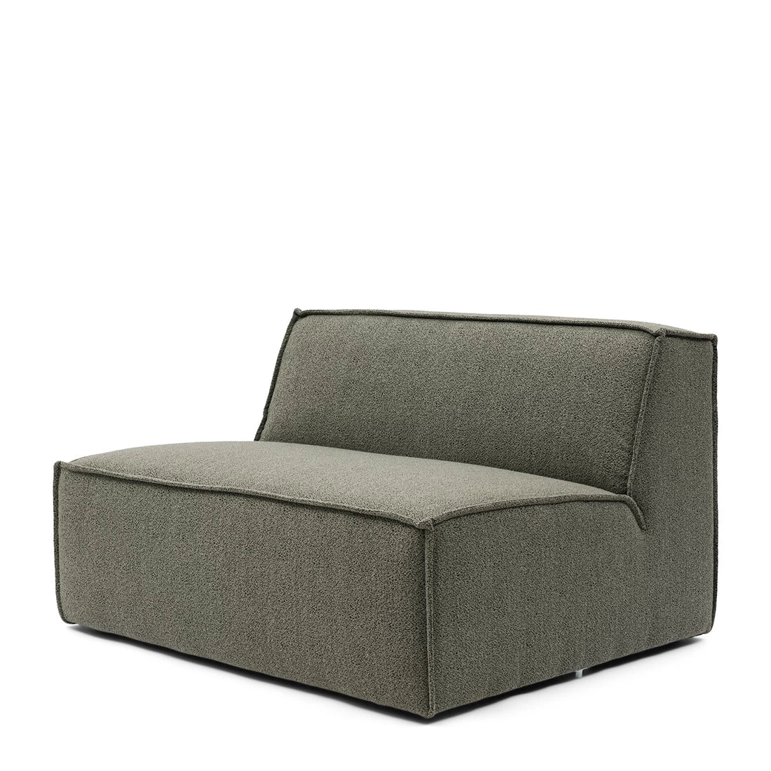 Modularna Sofa The Jagger centralni dio 125cm, zeleno siva