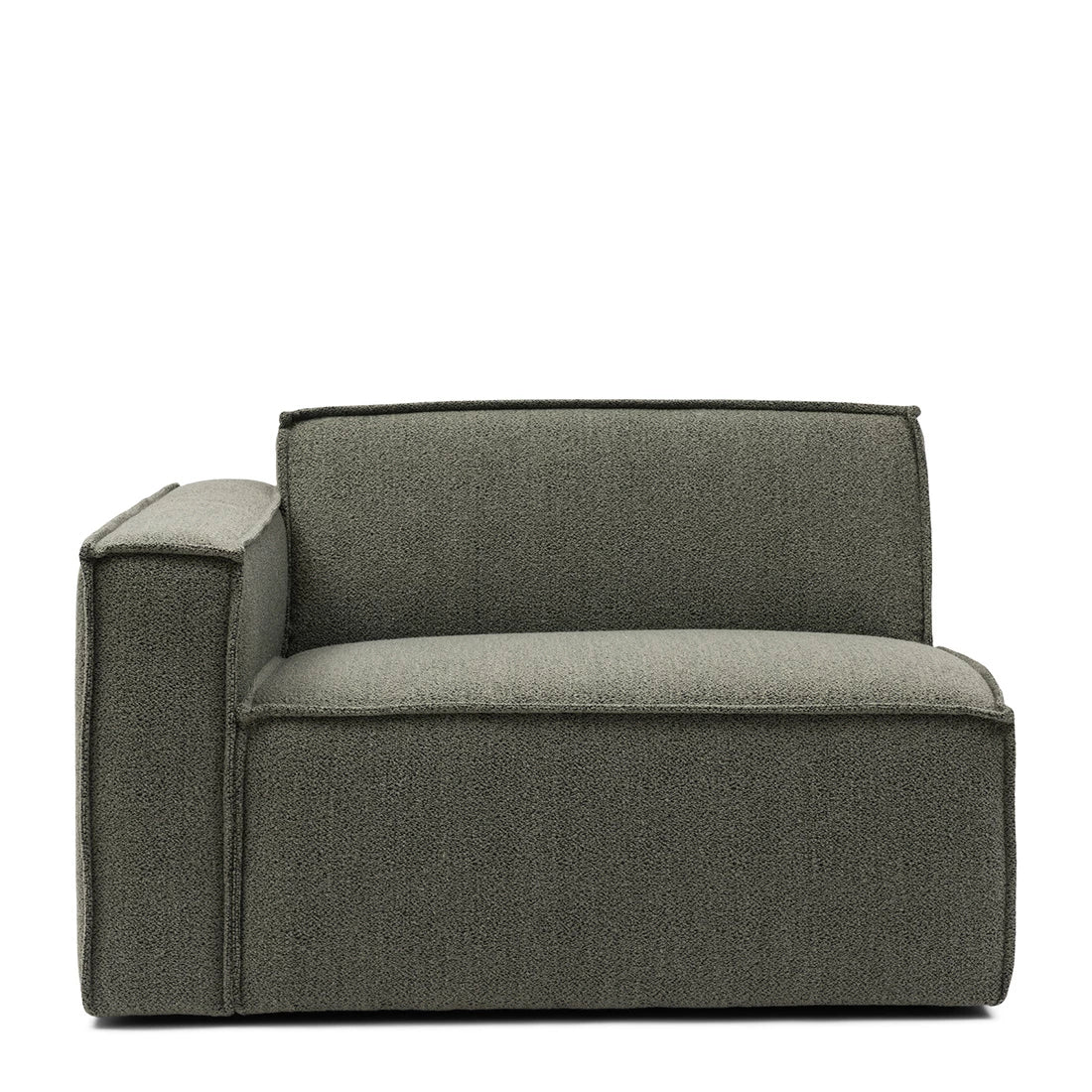 Modularna Sofa The Jagger lijevi kut, zeleno siva