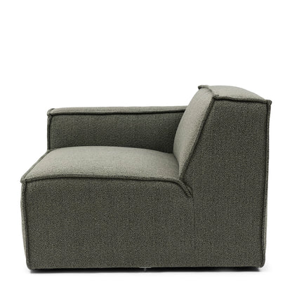 Modularna Sofa The Jagger lijevi kut, zeleno siva