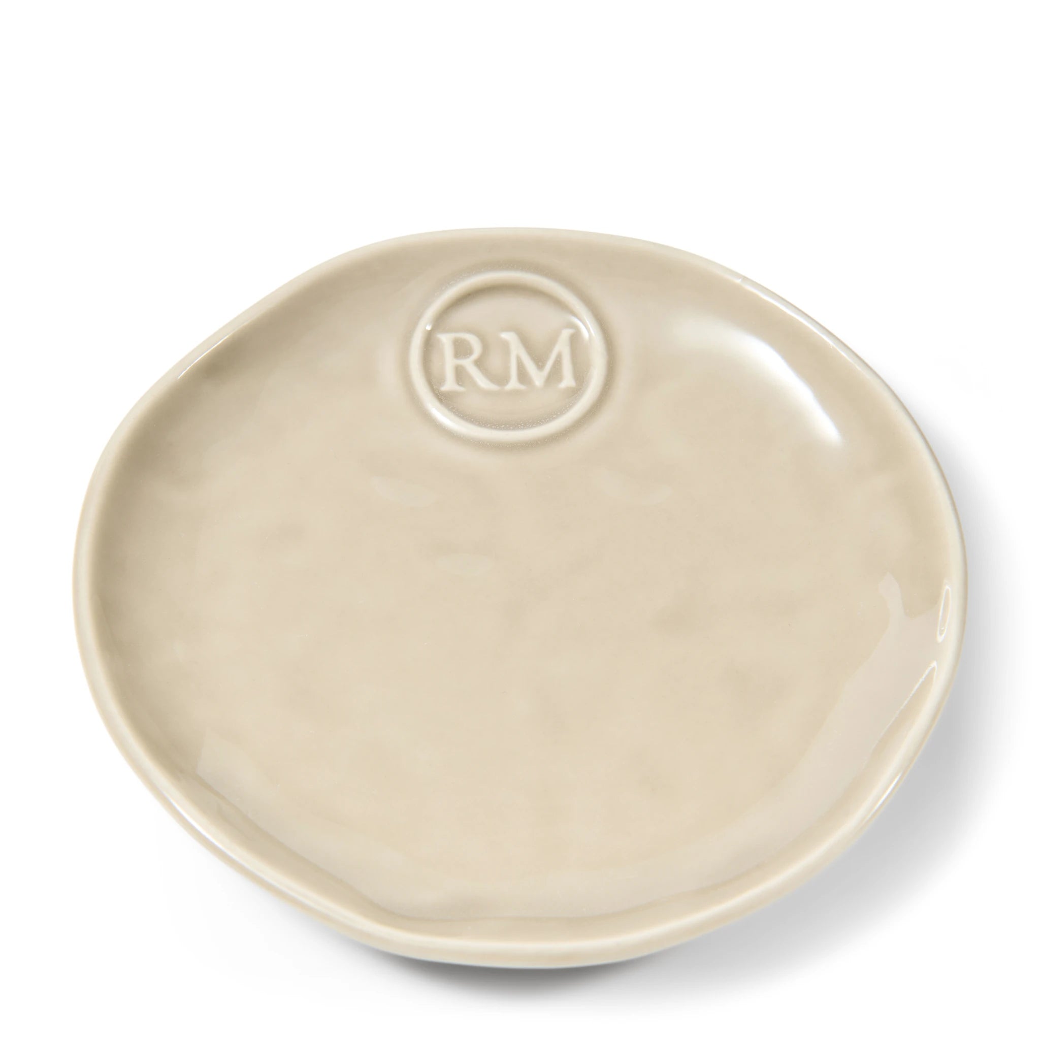 Portofino Mini Cake Plate, Flax