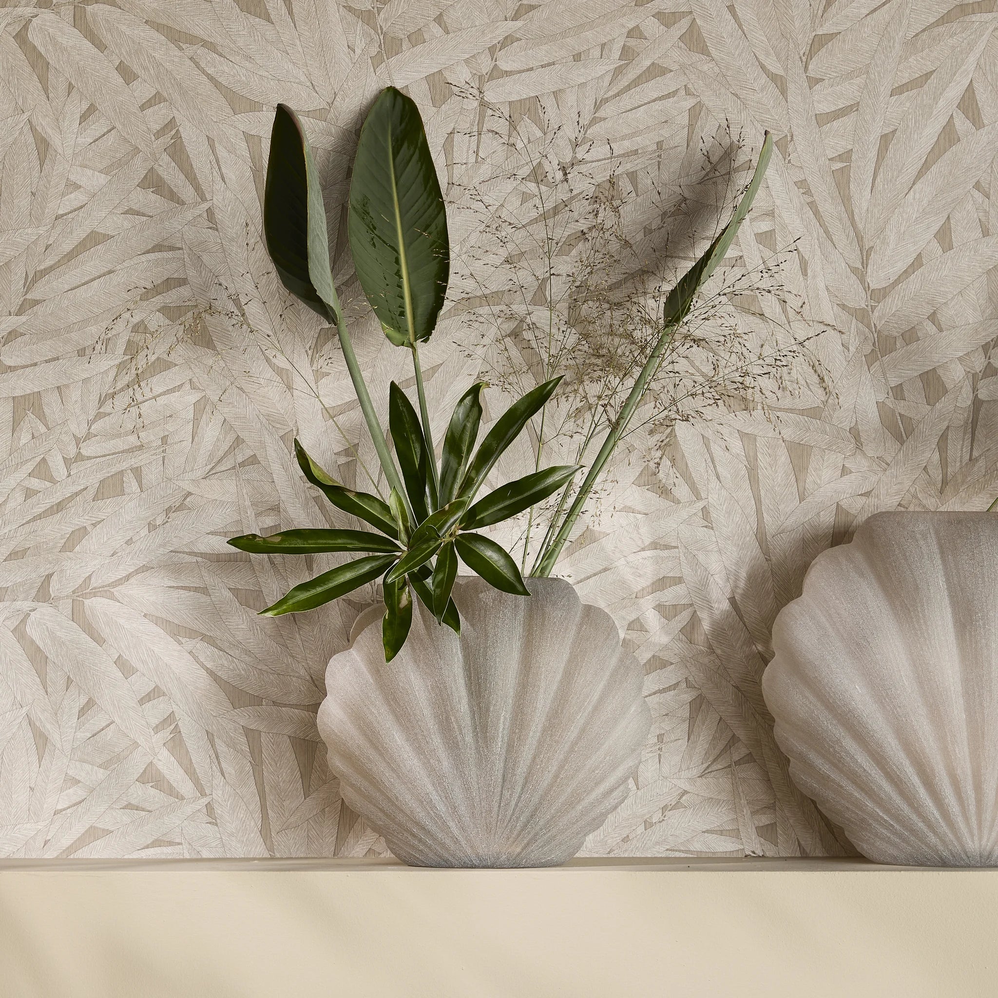 Frosted Shell Vaza M