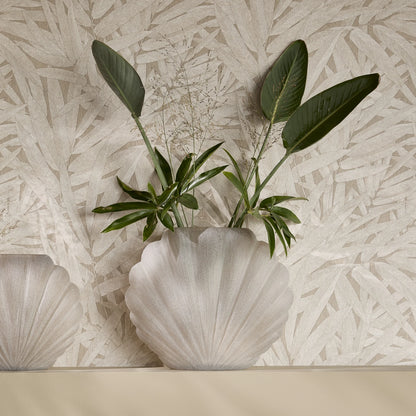 Frosted Shell Vaza L