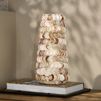 Ocean Cay Shell Vaza Visoka 17x17x35