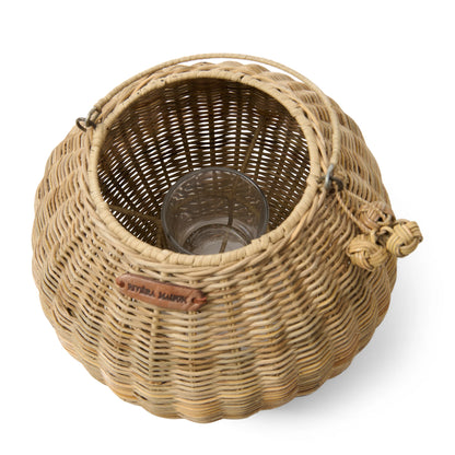 Rustic Rattan Cherchio fenjer